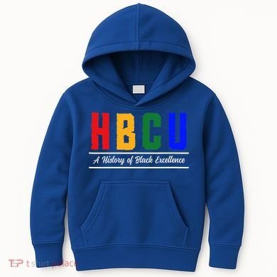 HBCU Historical Black College HBCU Kids Hoodie