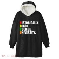 Hbcu Historically Black Colleges University Gift Hooded Wearable Blanket thumb 0