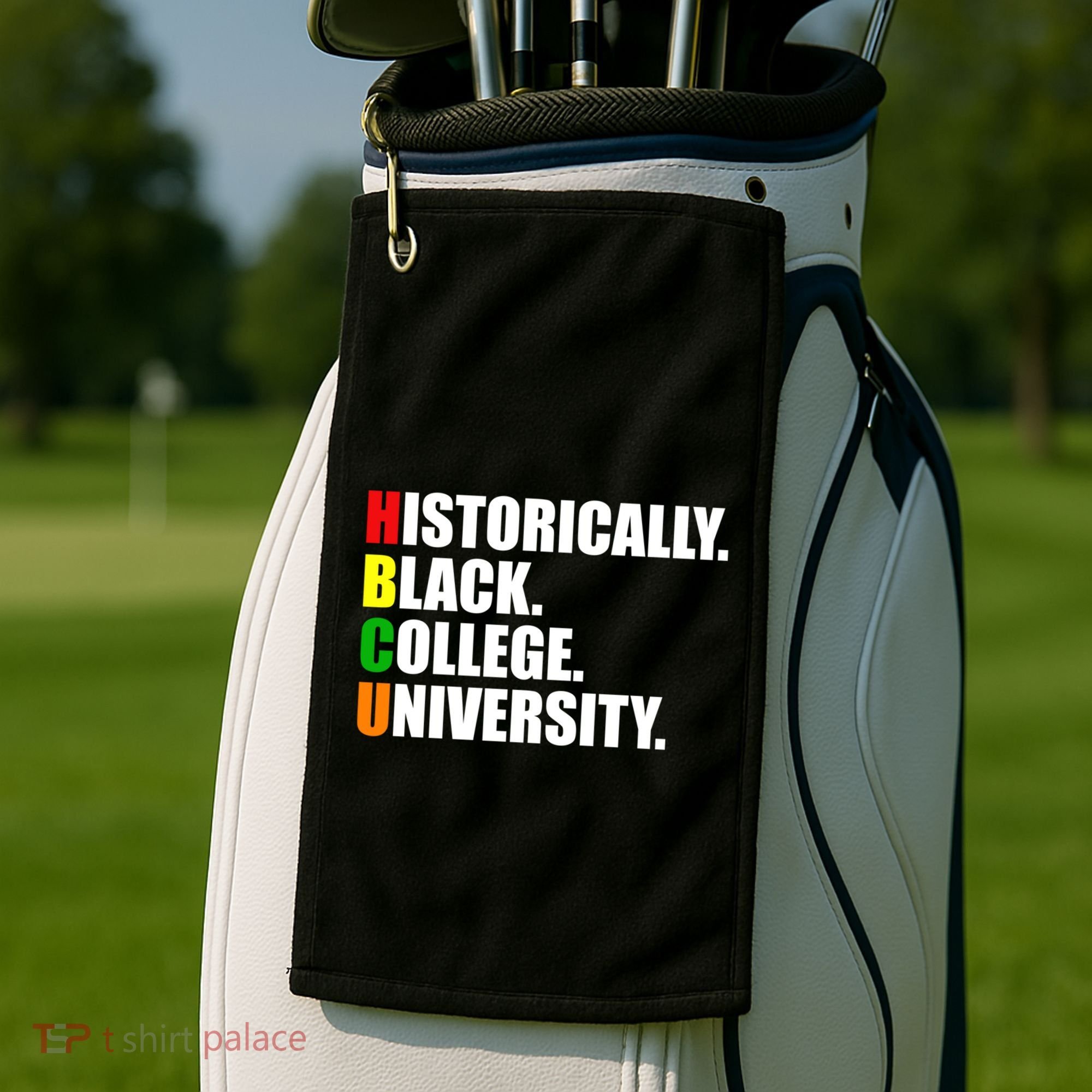 Hbcu Historically Black Colleges University Gift Golf Towel