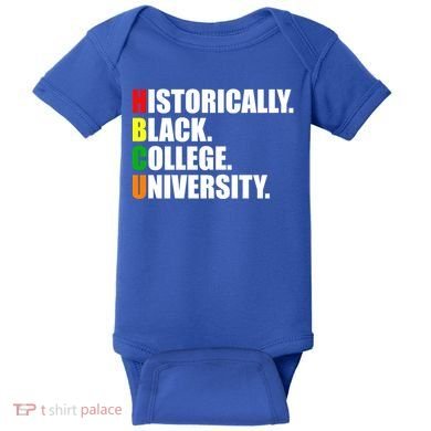 Hbcu Historically Black Colleges University Gift Baby Bodysuit
