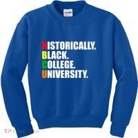 Hbcu Historically Black Colleges University Gift Kids Sweatshirt thumb 0