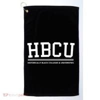 Hbcu Historically Black Colleges And Universities Gift Golf Towel thumb 0
