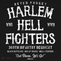 Harlem Hellfighters Black Military History Soldiers WWI WWII Polo thumb 3