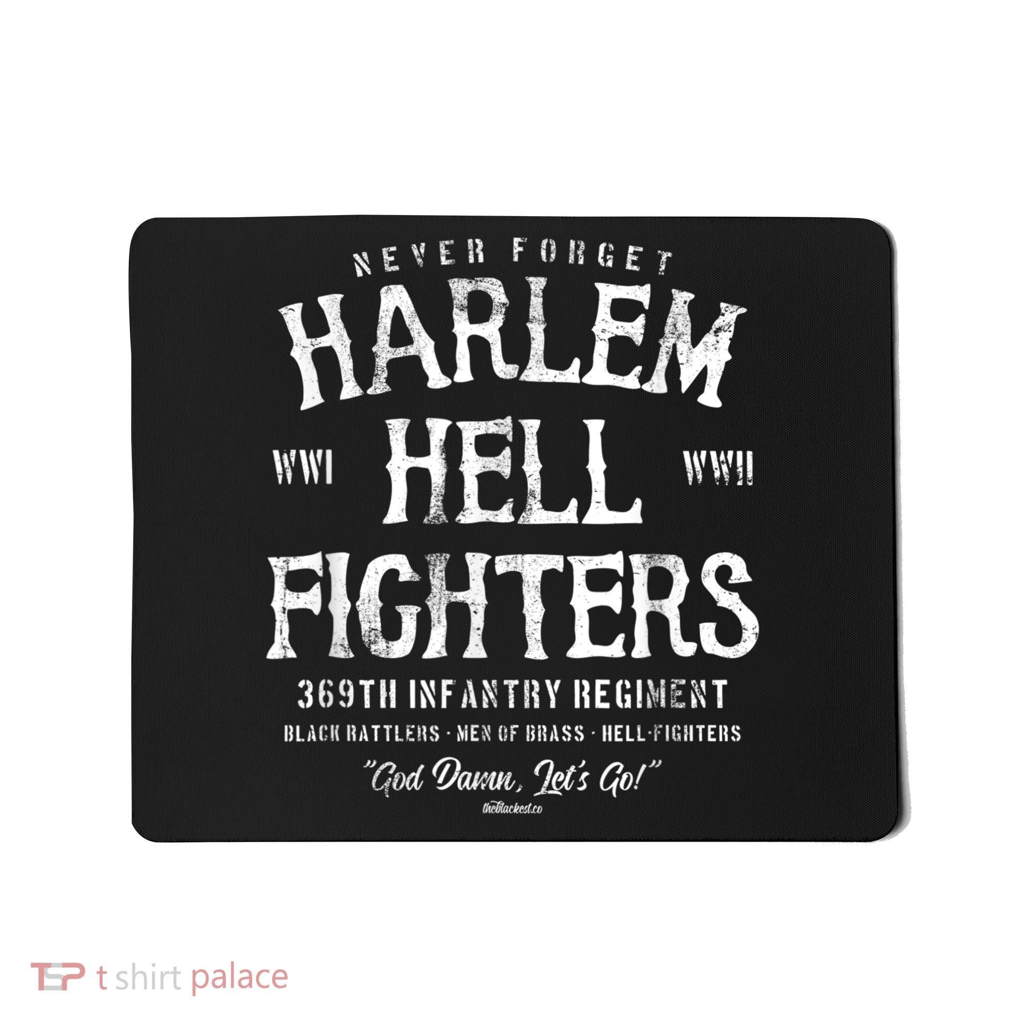 Harlem Hellfighters Black Military History Soldiers WWI WWII Mousepad