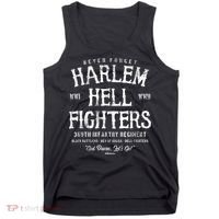 Harlem Hellfighters Black Military History Soldiers WWI WWII Tank Top thumb 0