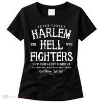 Harlem Hellfighters Black Military History Soldiers WWI WWII Women's T-Shirt thumb 0