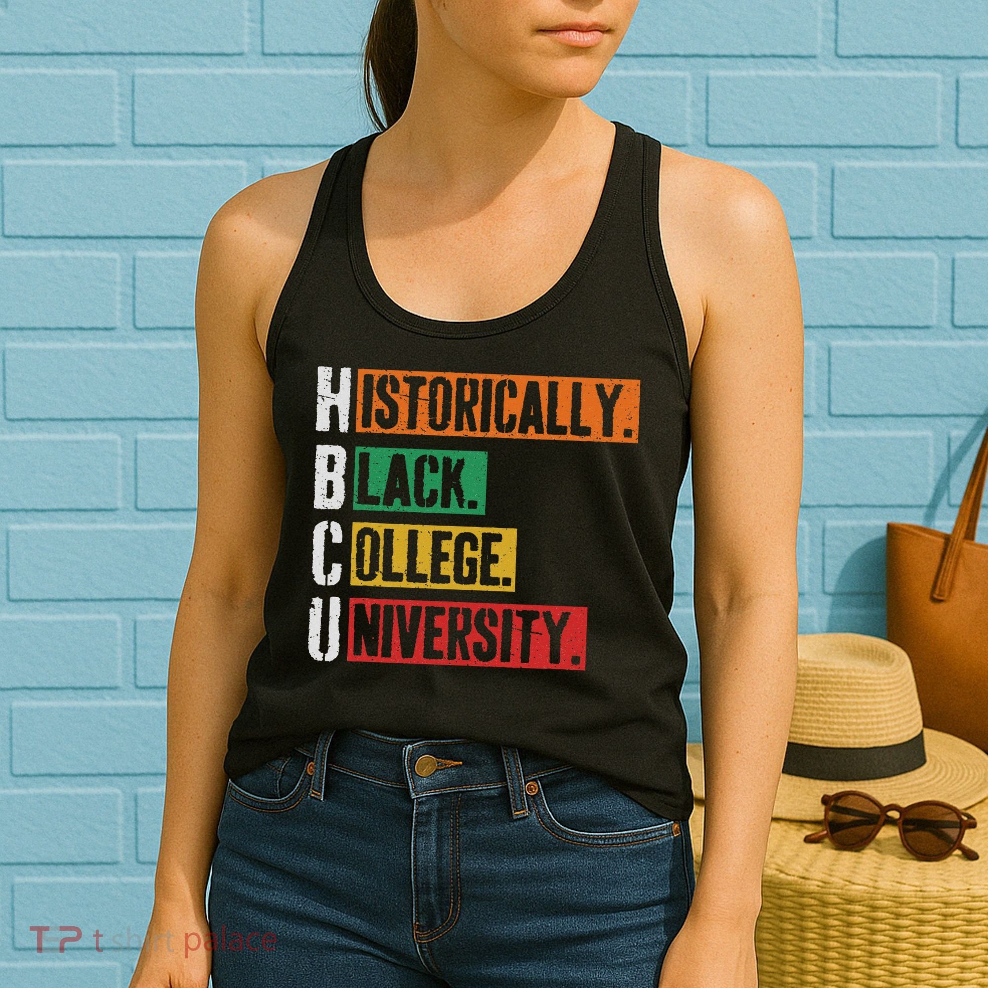Hbcu Historically Black College Black History Women's Tank Top