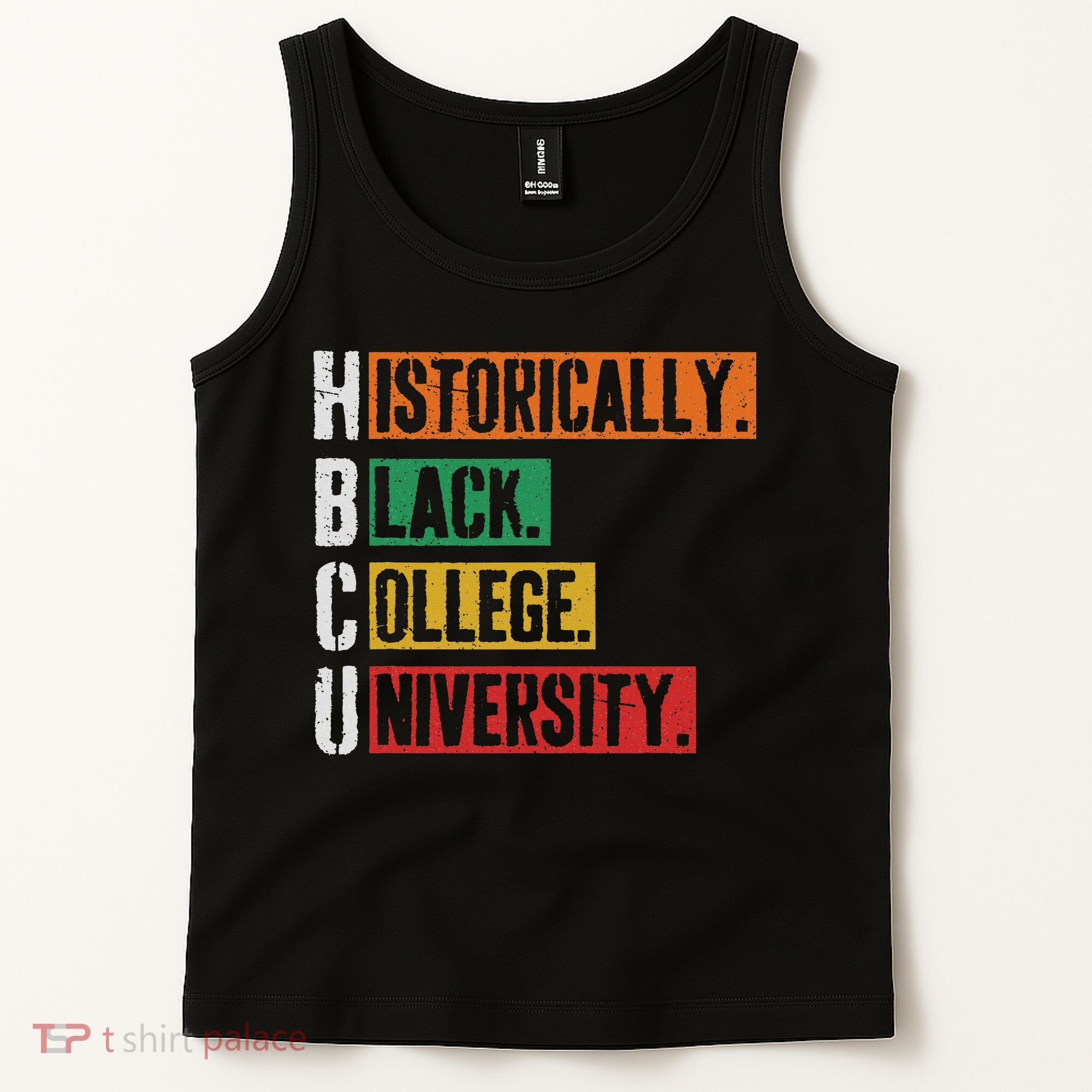 Hbcu Historically Black College Black History Tank Top