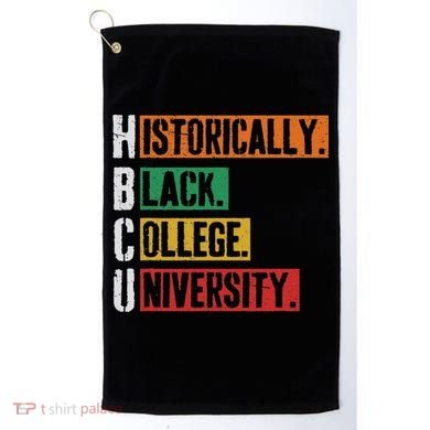 Hbcu Historically Black College Black History Golf Towel