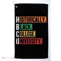 Hbcu Historically Black College Black History Golf Towel thumb 0