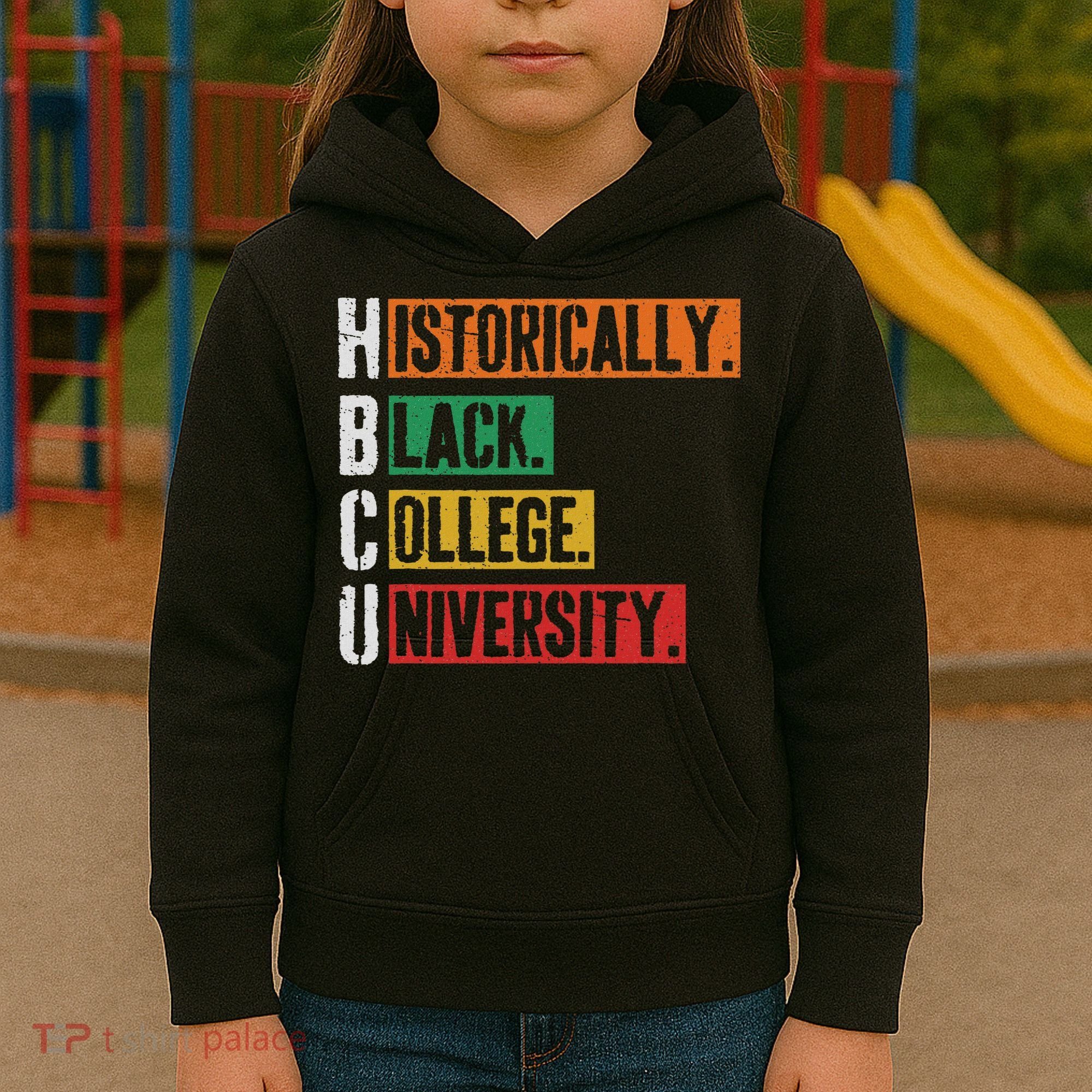 Hbcu Historically Black College Black History Kids Hoodie