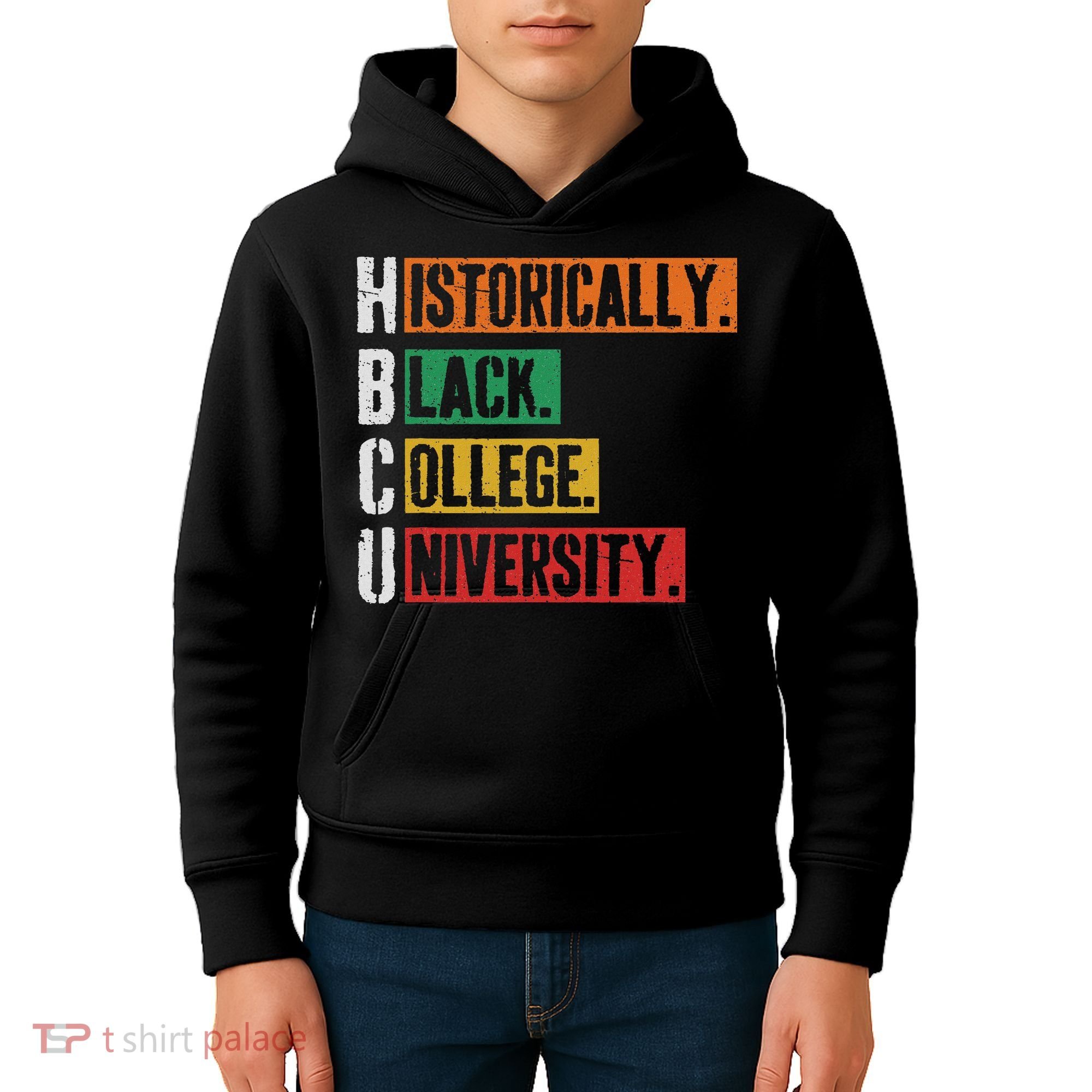 Hbcu Historically Black College Black History Kids Hoodie