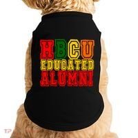 Hbcu Historically Black College Educated Alumni Cool Gift Doggie Tank thumb 0