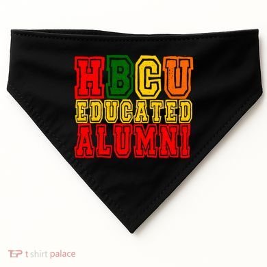 Hbcu Historically Black College Educated Alumni Cool Gift USA-Made Doggie Bandana