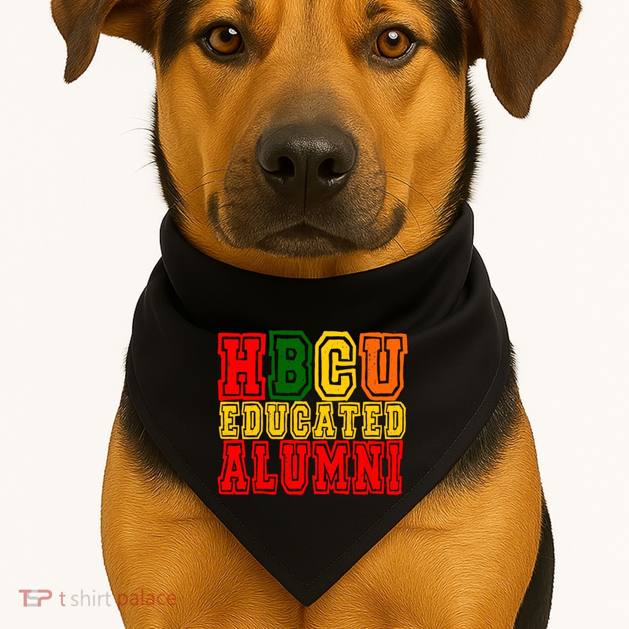 Hbcu Historically Black College Educated Alumni Cool Gift USA-Made Doggie Bandana
