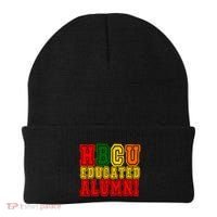 Hbcu Historically Black College Educated Alumni Cool Gift Beanie thumb 0
