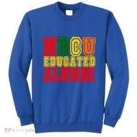 Hbcu Historically Black College Educated Alumni Cool Gift Sweatshirt thumb 0