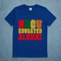 Hbcu Historically Black College Educated Alumni Cool Gift T-Shirt thumb 5