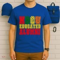 Hbcu Historically Black College Educated Alumni Cool Gift T-Shirt thumb 6