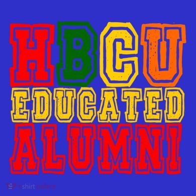 Hbcu Historically Black College Educated Alumni Cool Gift V-Neck T-Shirt