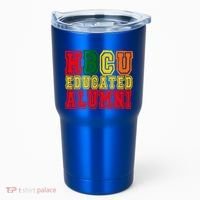 Hbcu Historically Black College Educated Alumni Cool Gift Tumbler thumb 0