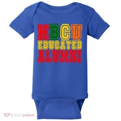 Hbcu Historically Black College Educated Alumni Cool Gift Baby Bodysuit