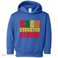 Hbcu Historically Black College Educated Alumni Cool Gift Toddler Hoodie thumb 0