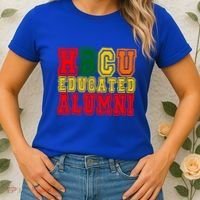 Hbcu Historically Black College Educated Alumni Cool Gift Women's T-Shirt thumb 2