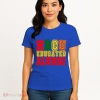 Hbcu Historically Black College Educated Alumni Cool Gift Women's T-Shirt thumb 4