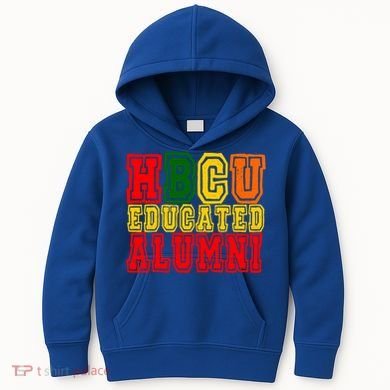 Hbcu Historically Black College Educated Alumni Cool Gift Kids Hoodie