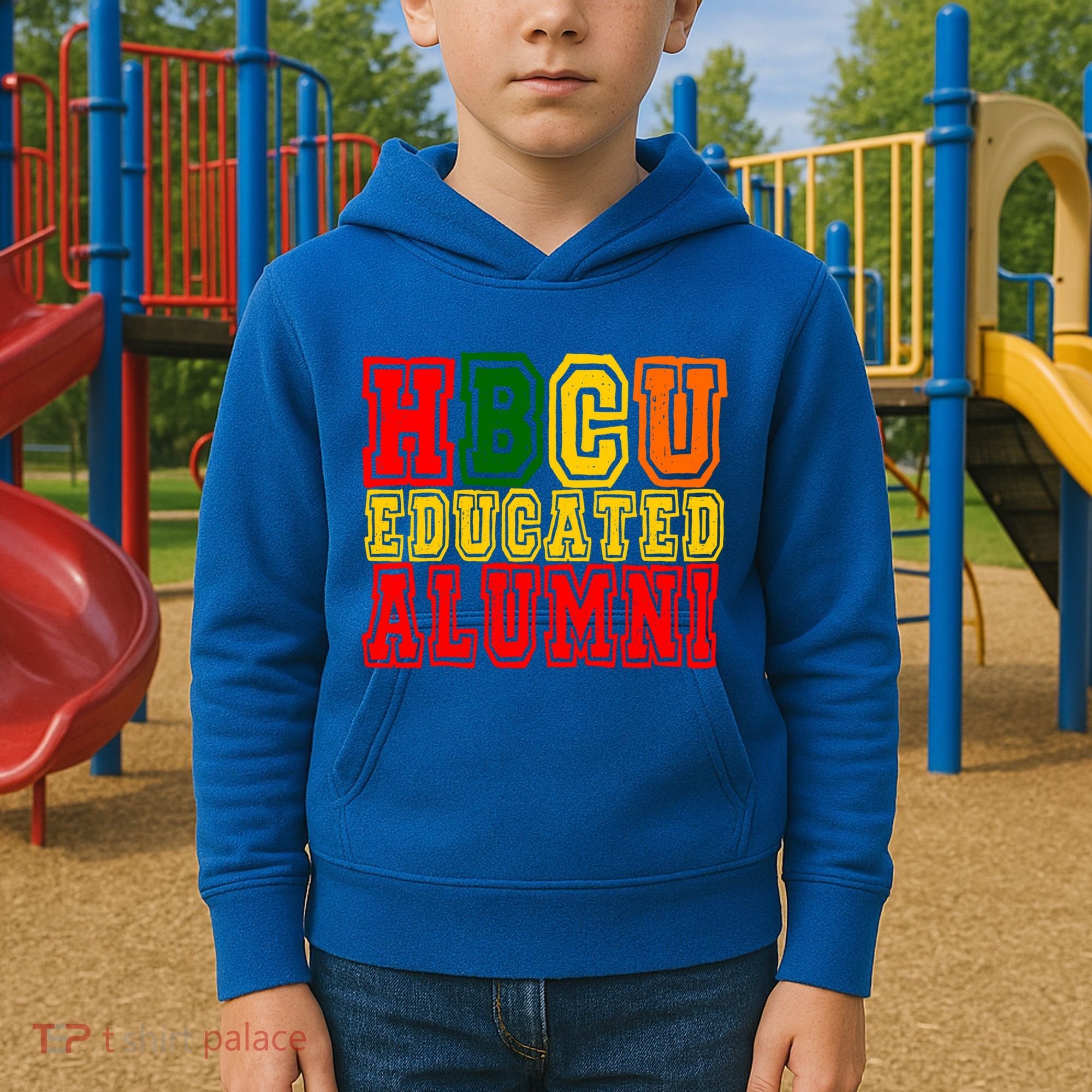 Hbcu Historically Black College Educated Alumni Cool Gift Kids Hoodie