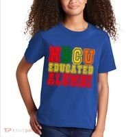 Hbcu Historically Black College Educated Alumni Cool Gift Kids T-Shirt thumb 2