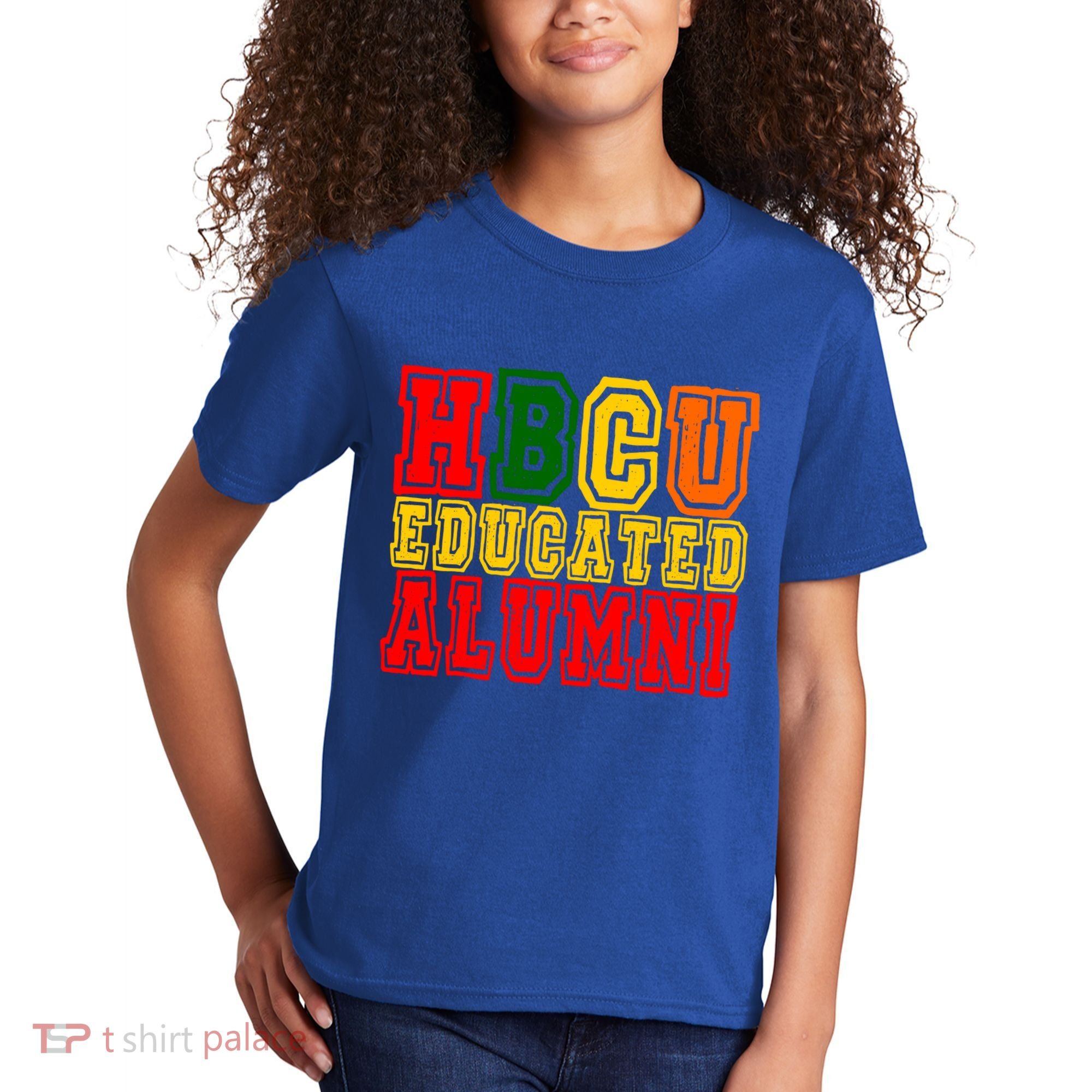 Hbcu Historically Black College Educated Alumni Cool Gift Kids T-Shirt