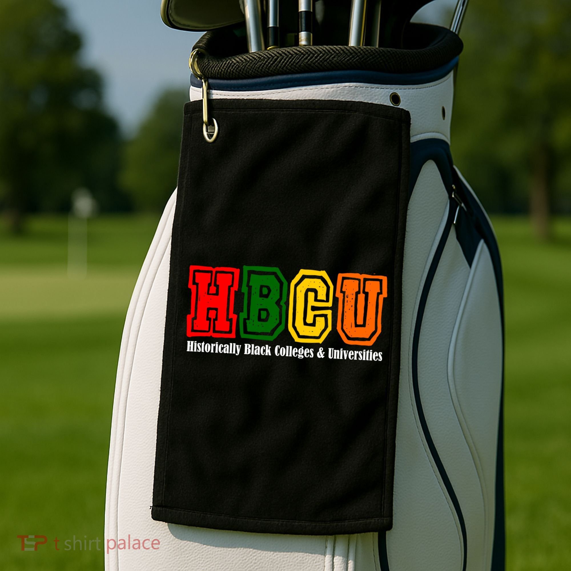 Hbcu Historically Black College Alumni Gift Golf Towel