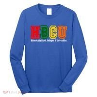 Hbcu Historically Black College Alumni Gift Long Sleeve Shirt thumb 0