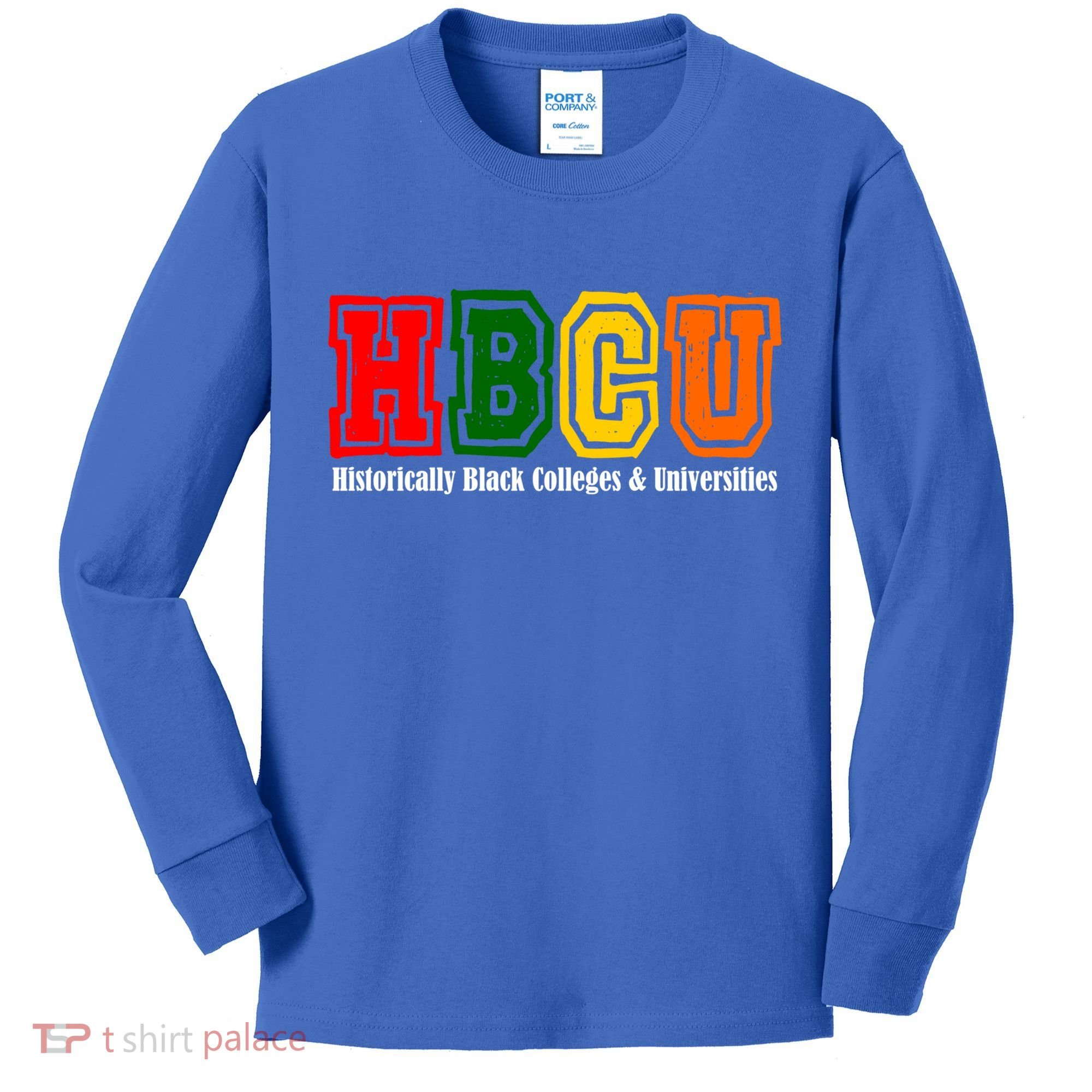 Hbcu Historically Black College Alumni Gift Kids Long Sleeve Shirt