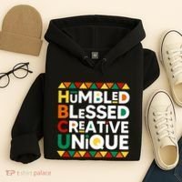 Hbcu Humbled Blessed Creative Unique Historical Black Hoodie thumb 4