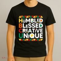 Hbcu Humbled Blessed Creative Unique Historical Black T-Shirt thumb 3