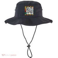 Hbcu Humbled Blessed Creative Unique Historical Black Bucket Hat thumb 0