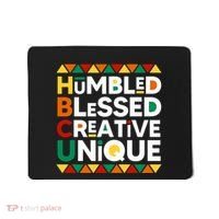 Hbcu Humbled Blessed Creative Unique Historical Black Mousepad thumb 0