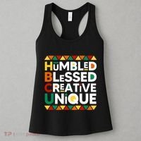 Hbcu Humbled Blessed Creative Unique Historical Black Women's Tank Top thumb 3