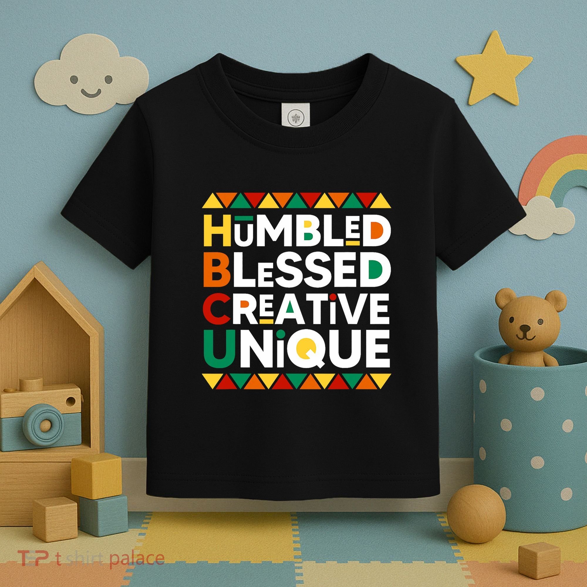 Hbcu Humbled Blessed Creative Unique Historical Black Toddler T-Shirt