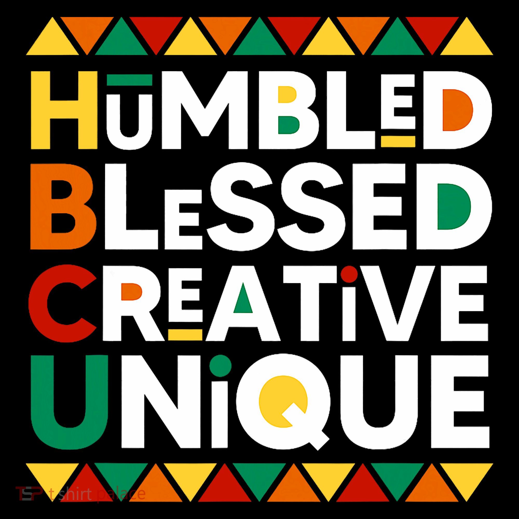 Hbcu Humbled Blessed Creative Unique Historical Black Women's Long Sleeve Shirt
