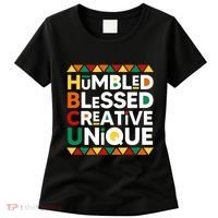 Hbcu Humbled Blessed Creative Unique Historical Black Women's T-Shirt thumb 0