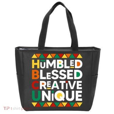 Hbcu Humbled Blessed Creative Unique Historical Black Tote Bag