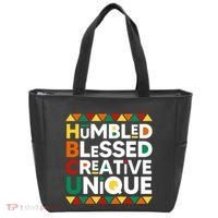 Hbcu Humbled Blessed Creative Unique Historical Black Tote Bag thumb 0
