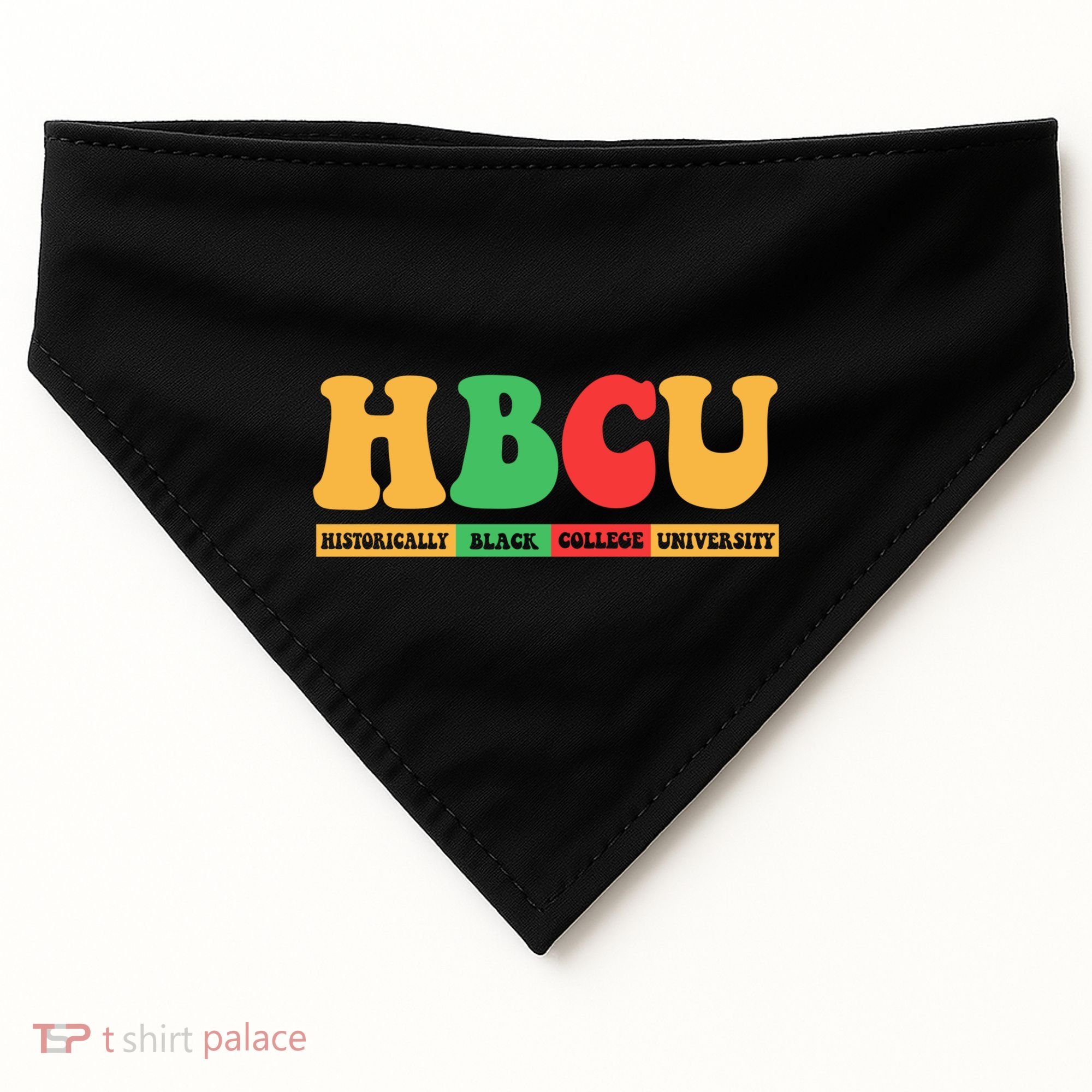 Hbcu Historically Black College University Black History Gift USA-Made Doggie Bandana