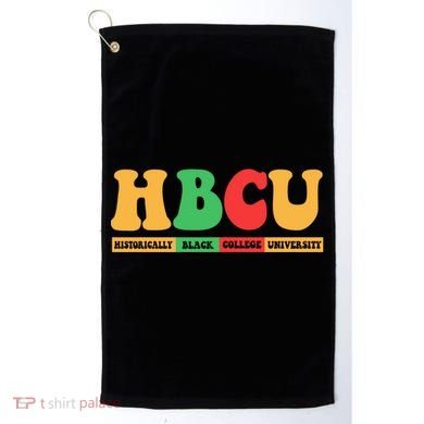 Hbcu Historically Black College University Black History Gift Golf Towel