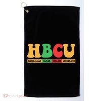 Hbcu Historically Black College University Black History Gift Golf Towel thumb 0