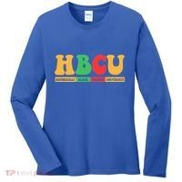 Hbcu Historically Black College University Black History Gift Women's Long Sleeve Shirt thumb 0